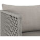 Crete 35.25 inch Natural / Palazzo Taupe Outdoor Counter Stool